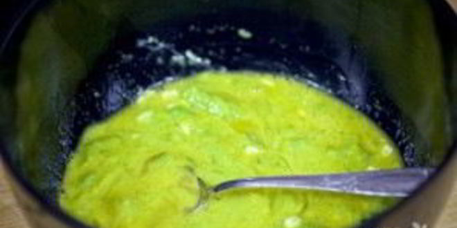 Рецепт воздушных блинчиков из кабачков с зеленью