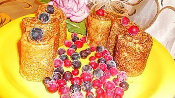 Рецепт Заварных блинов на кефире с кипятком