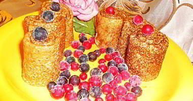 Рецепт Заварных блинов на кефире с кипятком