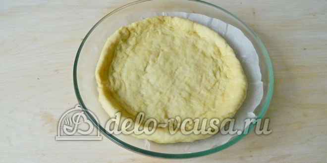 Рецепт большой ватрушки с творогом