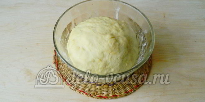 Рецепт большой ватрушки с творогом