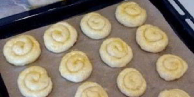 Рецепт булочек из творожного теста