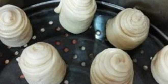 Рецепт булочек на пару