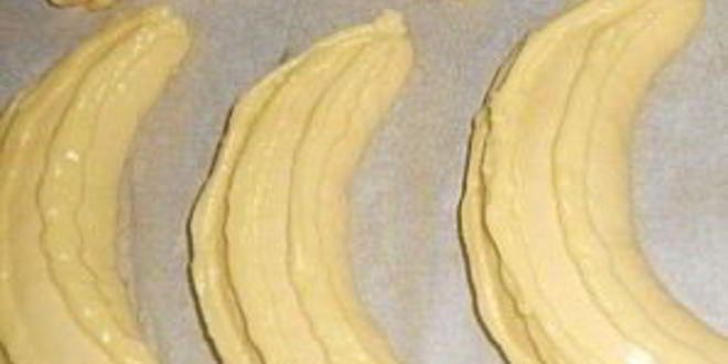 Рецепт булочек с банановой начинкой