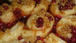 Рецепт Булочек с клюквой