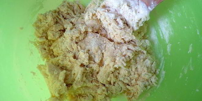 Рецепт булочек с кокосом и миндальным штрейзелем