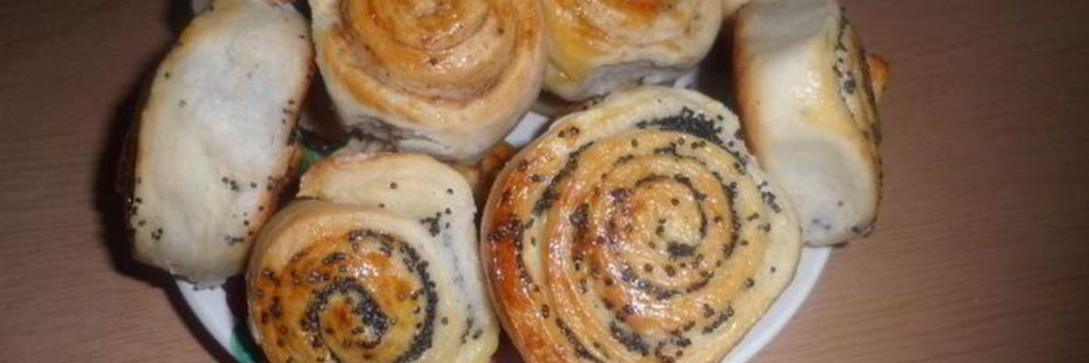 Рецепт Булочек с маком и корицей