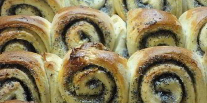 Рецепт булочек с маком