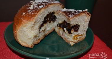 Рецепт Булочек с сухофруктами