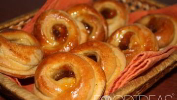 Рецепт Булочек с вареньем