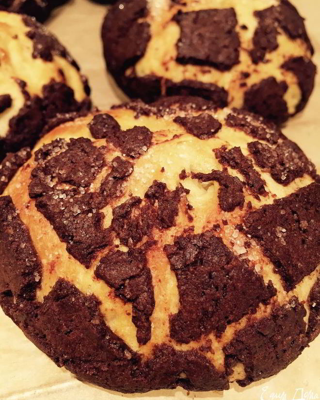 Рецепт булочек шоко-дыни