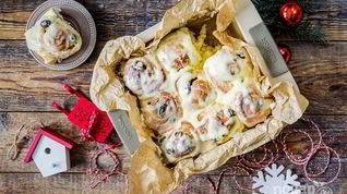 Рецепт Булочек со сливочным сыром