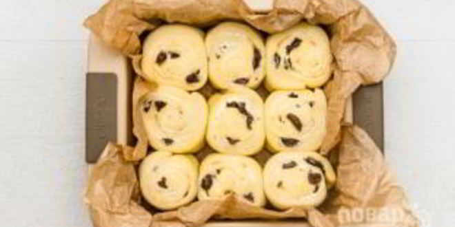 Рецепт булочек со сливочным сыром