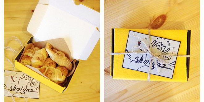 Рецепт Круассанов с орехами и шоколадной пастой