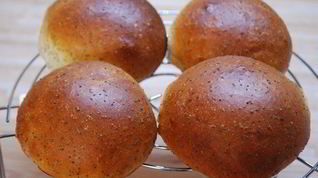 Рецепт Маковых булочек из творожного теста