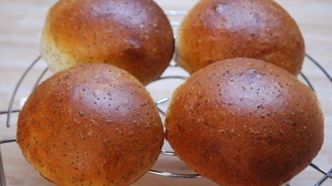 Рецепт маковых булочек из творожного теста