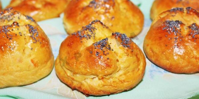 Рецепт Морковных булочек с морковью и маком