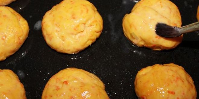 Рецепт морковных булочек с морковью и маком