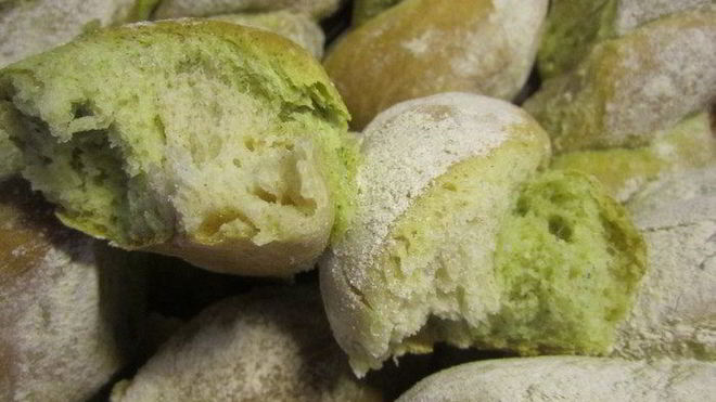 Рецепт шпинатна-ржаных булочки