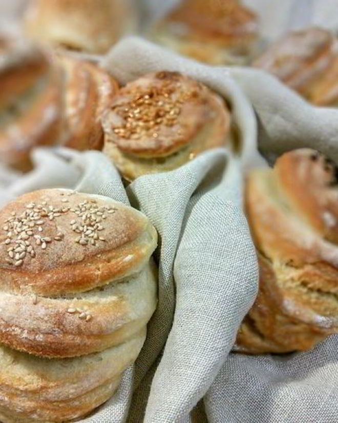 Рецепт слоеных булочек