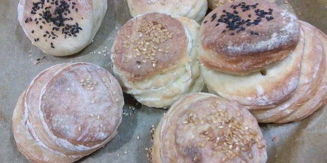 Рецепт слоеных булочек