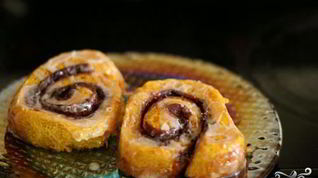 Рецепт Тыквенных булочек с корицей