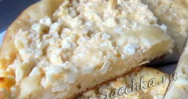 Рецепт Заливной ватрушки с творогом