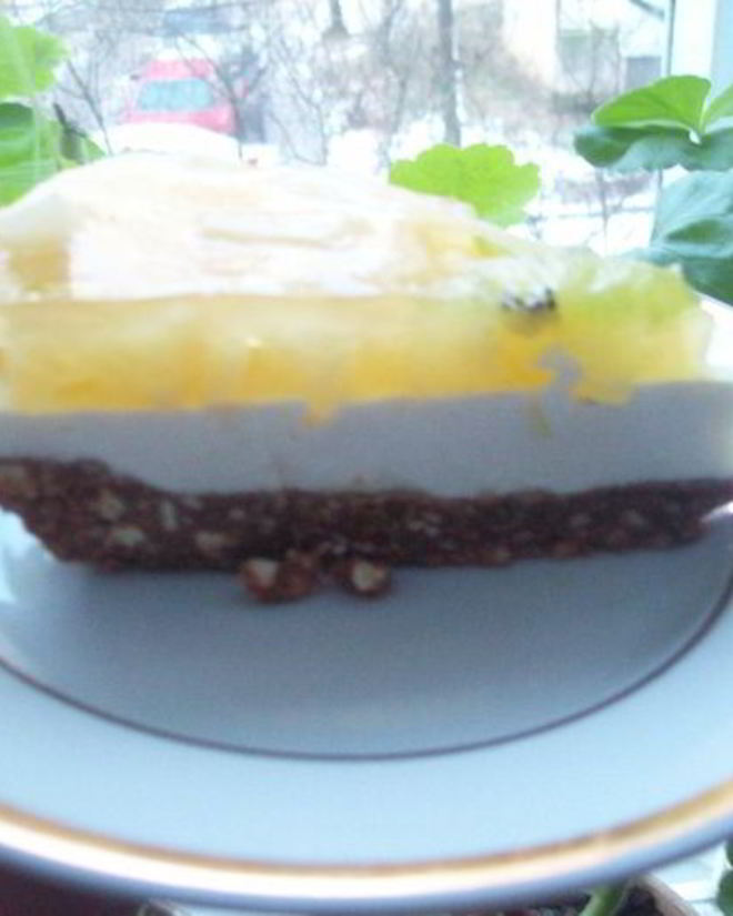 Рецепт ананасового чизкейка