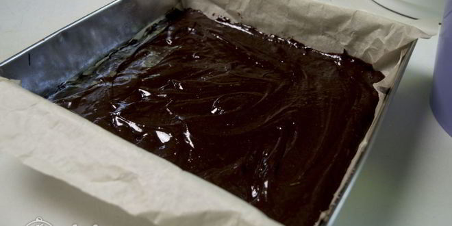 Рецепт брауни-чизкейка