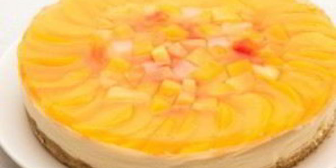 Рецепт чизкейка без выпечки с фруктами