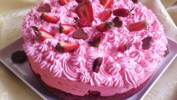 Рецепт Чизкейка Красного бархат