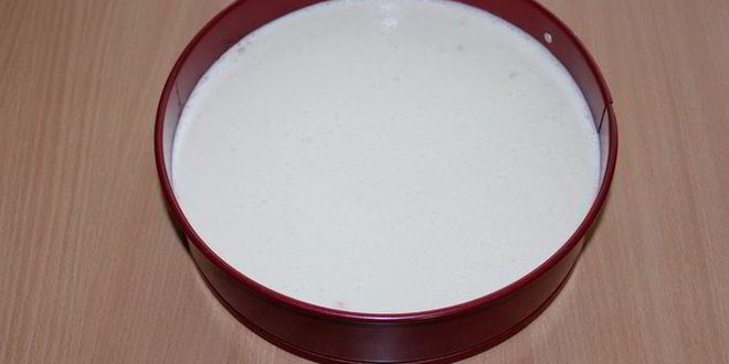 Рецепт чизкейка на овсяной основе с вишней