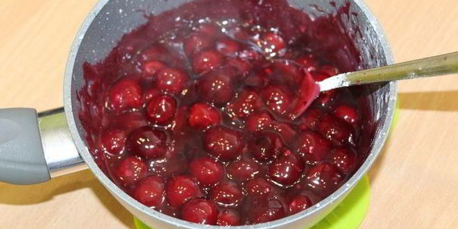 Рецепт чизкейка на овсяной основе с вишней