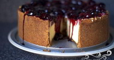 Рецепт Чизкейка Нью-Йорк с вишней