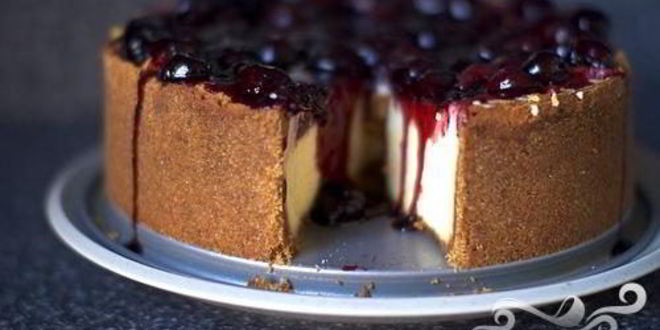 Рецепт Чизкейка Нью-Йорк с вишней