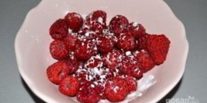 Рецепт чизкейка с малиной