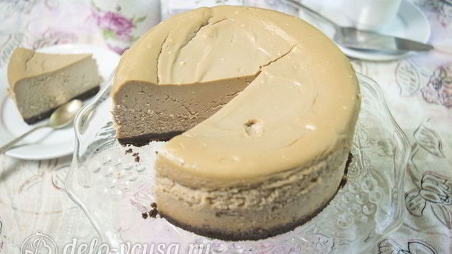 Рецепт чизкейка с нутеллой
