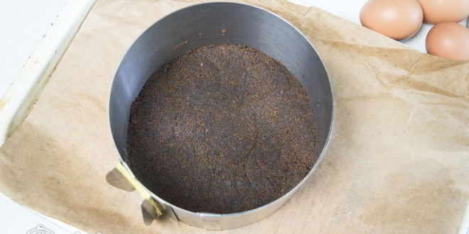 Рецепт чизкейка с нутеллой