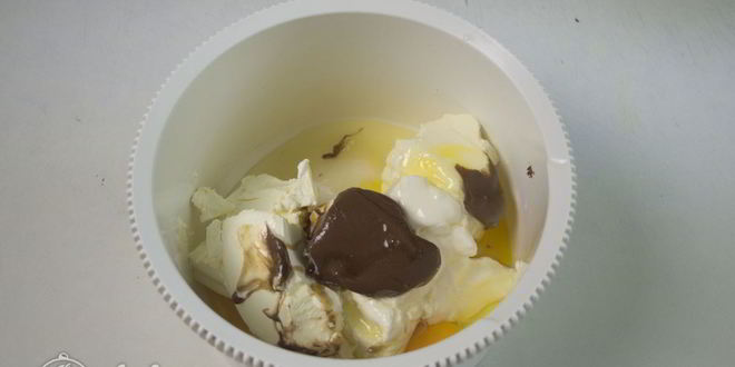 Рецепт чизкейка с нутеллой