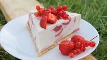 Рецепт Чизкейка с ягодным миксом