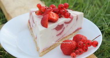 Рецепт Чизкейка с ягодным миксом