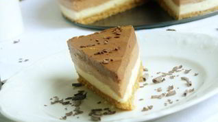 Рецепт Чизкейка Три шоколада