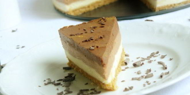 Рецепт Чизкейка Три шоколада