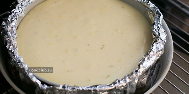 Рецепт лаймового чизкейка с малиновым соусом