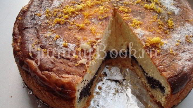 Рецепт лимонного чизкейка с маком