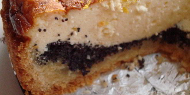 Рецепт лимонного чизкейка с маком