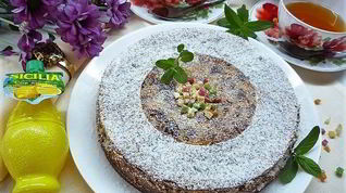 Рецепт Лимонного чизкейка с марципаном и маком