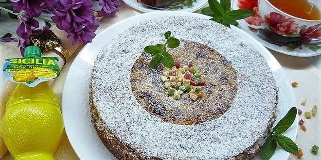 Рецепт Лимонного чизкейка с марципаном и маком