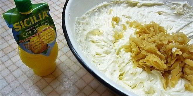 Рецепт лимонного чизкейка с марципаном и маком