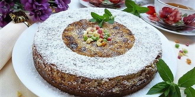 Рецепт лимонного чизкейка с марципаном и маком